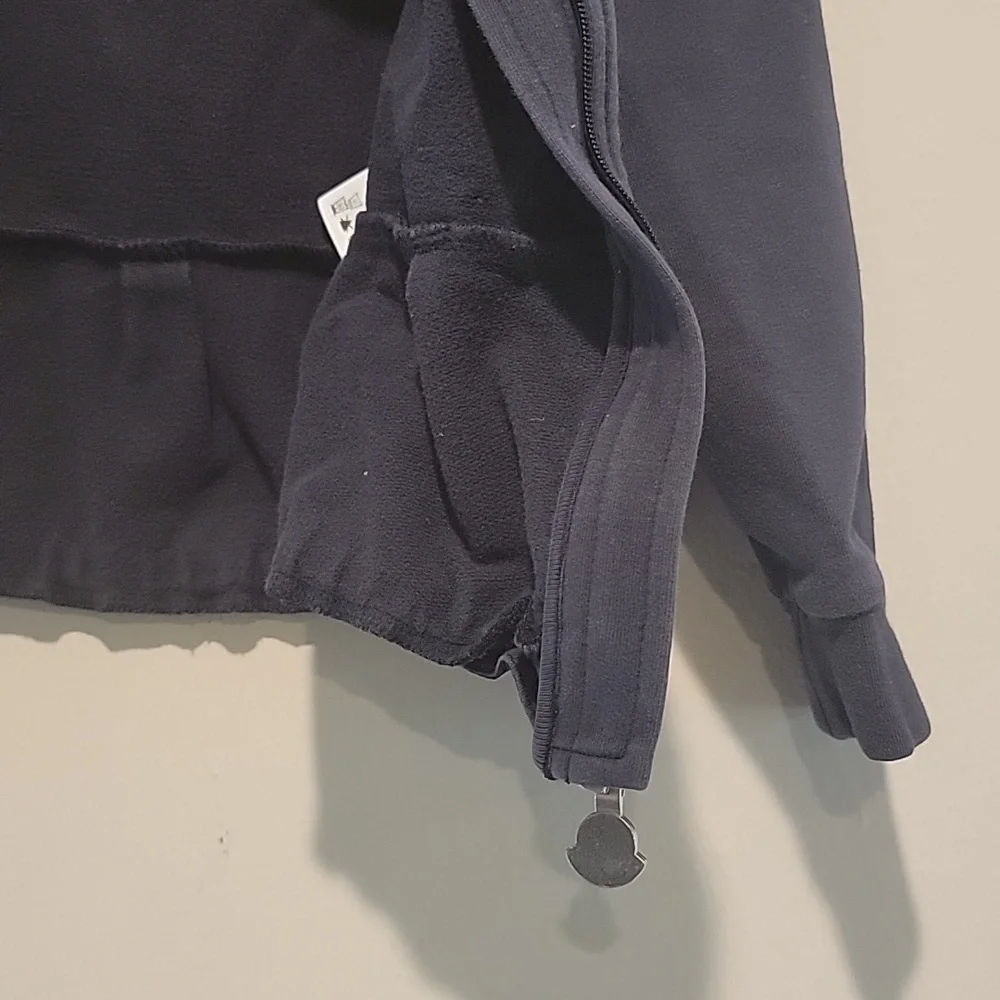 Moncler Jacket girls zip up patch kids baby girls Size 2 T Peplum